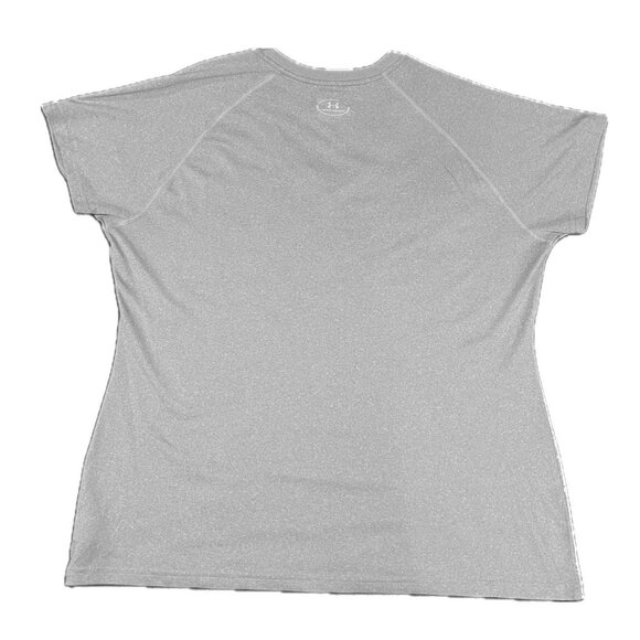 Under Armour Semi-Fitted Heat Gear V-Neck Shirt - Women's XL - Picture 2 of 6